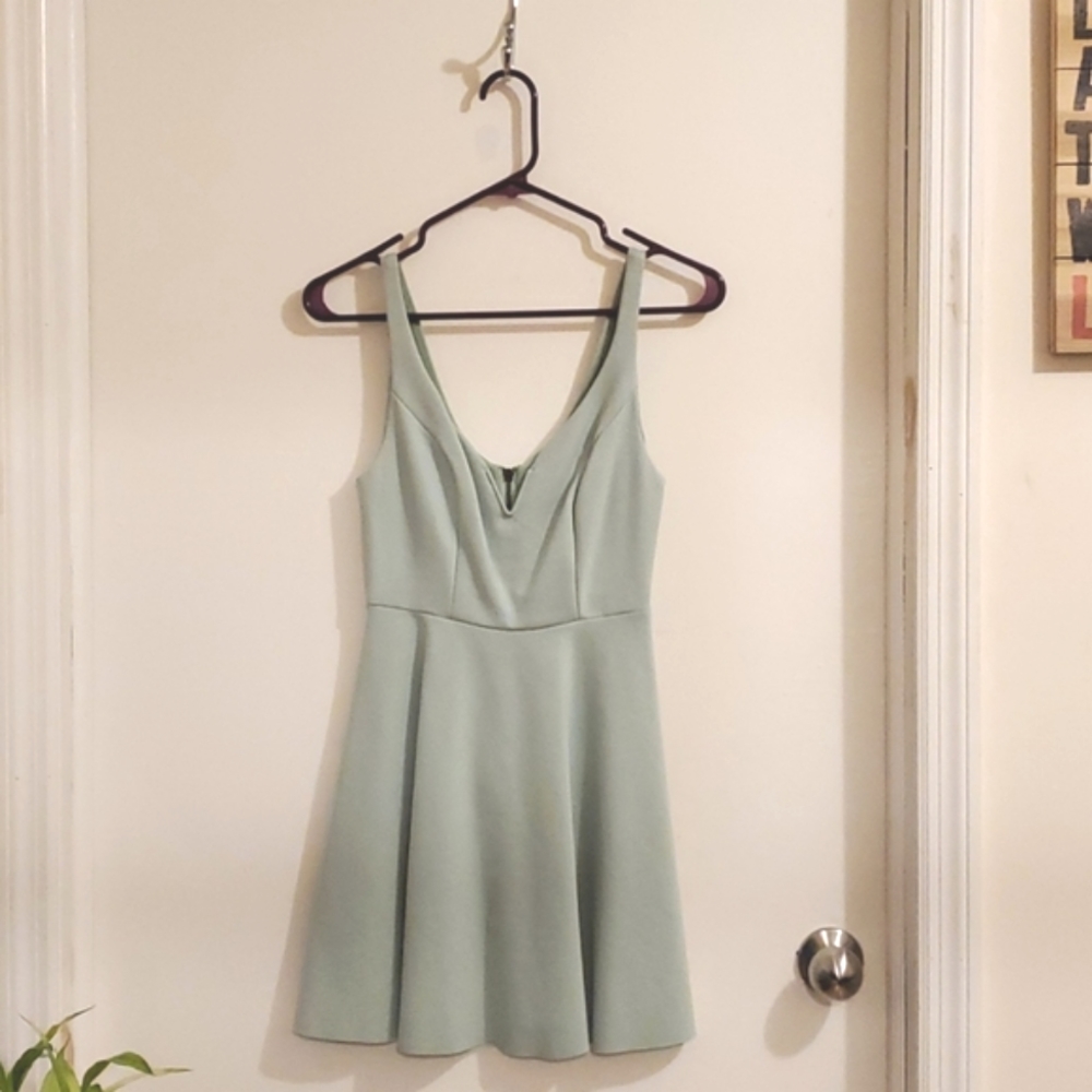 Urban Outfitters Mint Green A-line Dress XS